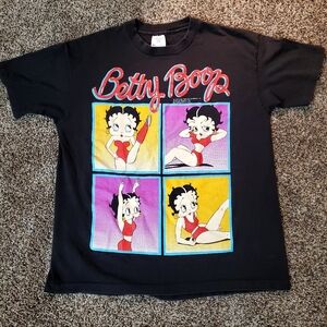 Vintage Betty Boop Let's Get Physical Shirt XL Single Stitch Made In The USA